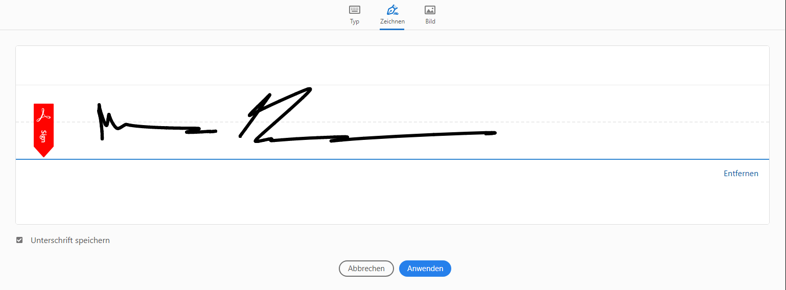 PDF unterschreiben3