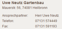 Neutz Gartenbau